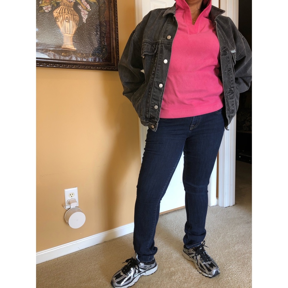 Old Navy Long Dark Wash Skinny Jeans